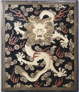 Inktkoekendoos en deksel, Qianlong-periode