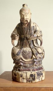 Lao-Tzu met de kroon van een Meester