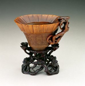 Libatiebeker, Qianlong periode 1736-95, Ching dynastie, Chinees, midden 17e eeuw