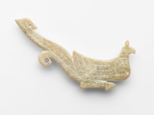 Hanger in de vorm van een vogel, ca. 1050-ca. 950 v.Chr. door Chinese School