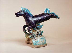 Nokpan met vliegend paard ontwerp, Ming