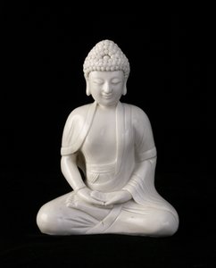 Zittende Boeddha, Fujian provincie, Ming- of Qing-dynastie