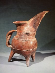Driepotige Kuei kruik, uit Weifang, Shandong, Longshan Cultuur, 3e-2e millennium v.Chr. (klei)