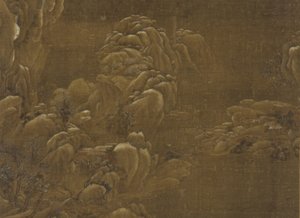 Winterlandschap, Ming of Qing dynastie, 15e-18e eeuw