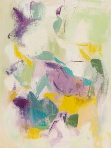 Abstracte compositie, serie organische vormen, 2020