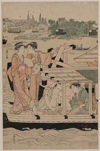 Boottocht op de Sumida Rivier