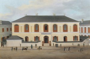 Het Huis van Byron Bininger (1826-1903), Shanghai, c.1870 door Chow Qua