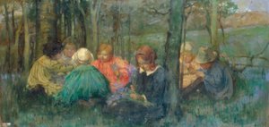 Blauwe klokjes door Christabel A. Cockerell