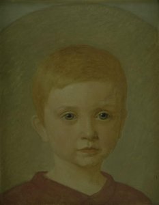 Portret van de zoon van de kunstenaar, Peter