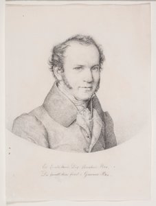 Portret van Niels Schyth door Christen Købke
