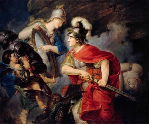 Allegorie van Frederik de Grote als Perseus Het begin van de Zevenjarige Oorlog, 1789
