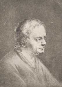 Portret van Christian Bernhard Rode, de Vader van de Kunstenaar door Christian Bernhard Rode
