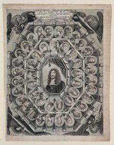 Keizer Leopold I in de kring van zijn voorouders