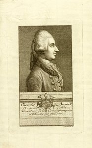 Portret van graaf Enevold Brandt 1738-1772, 1773 door Christian Friedrich Fritzsch