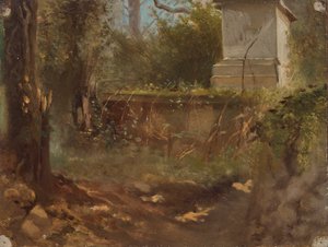 Johannisfriedhof in Dresden door Christian Friedrich Gille