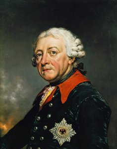 Portret van Frederik II van Pruisen (1712-1786), door Lisiewski, Christian Friedrich Reinhold (1725-1794) door Christian Friedrich Reinhold Lisiewski