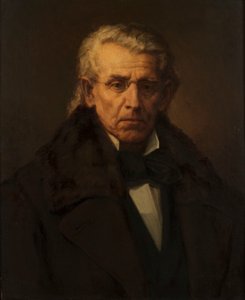 De schilder Josef von Führich door Christian Griepenkerl