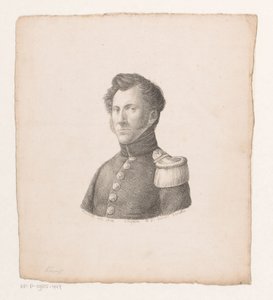 Portret van Arnold Willem de Bruin