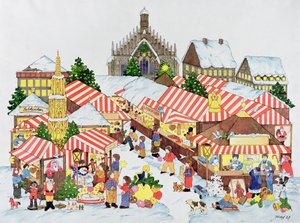 Christkindlmarkt, Neurenberg, 1987