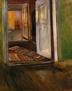 Interieur met lappendeken (schilderij)