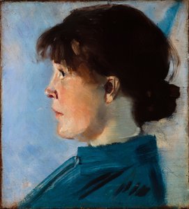 Oda Krohg door Christian Krohg