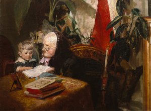 Het geïllustreerde boek door Christian Krohg