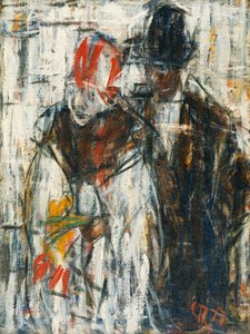 Man en Vrouw door Christian Rohlfs