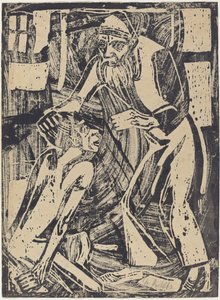 Terugkeer van de Verloren Zoon, 1916 door Christian Rohlfs