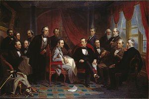 Washington Irving en zijn literaire vrienden in Sunnyside