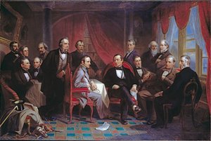 Washington Irving en zijn literaire vrienden in Sunnyside