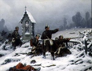 Winter Schermutseling bij een Heiligdom, 1846