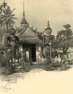 Bangkok, Siam, 1898 door Christian Wilhelm Allers