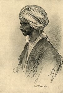 Fellah, Egypte door Christian Wilhelm Allers