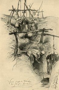 Water uit de Nijl halen met een sjadoef, Nag Hammadi, Egypte, 1898