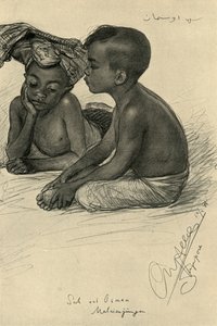Sah en Osman, Maleisische jongens, Singapore, 1898