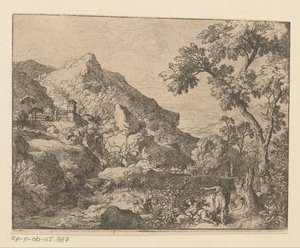 Arcadisch berglandschap