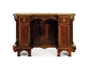 Renaissance revival marqueterie dressoir