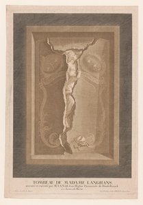 Graf van Maria Magdalena Langhans in de kerk van Hindelbank door Christian von Mechel