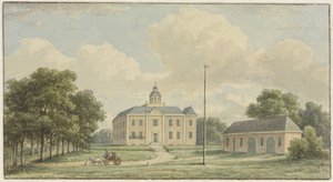 Huis De Cloese, bij Lochem door Christianus Hendricus Hein