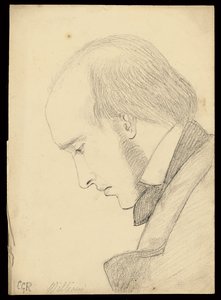 Portret van William Michael Rossetti
