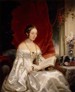Portret van prinses Maria Ivanovna Kochubey, née Baryatinskaya 1818-1843, 1840s door Christina Robertson