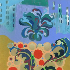 Meditatie 34, c. 2017 door Christina Saj