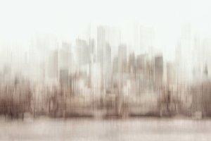 Dromerige, wazige skyline door Christina Sillen