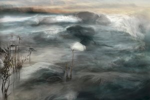 Etherische oceaanbeweging door Christina Sillen