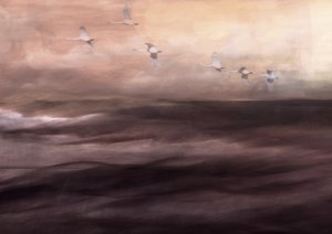 De etherische vlucht van de zwaan door Christina Sillen