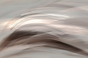 Stromend abstract licht door Christina Sillen