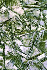 Gebroken groen ijs door Christina Sillen