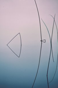 Rustige waterweerspiegeling door Christina Sillen