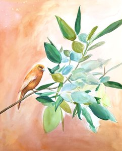 Orange Bird-filiaal door Christine Lindstrom