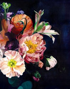 Levendige, sfeervolle bloemen door Christine Lindstrom